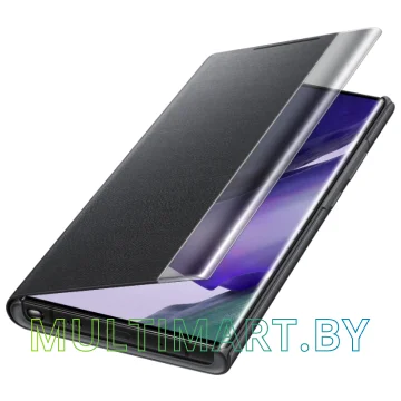 Чехол Samsung Smart Clear View Cover для Galaxy Note20 Ultra (черный) картинка 4